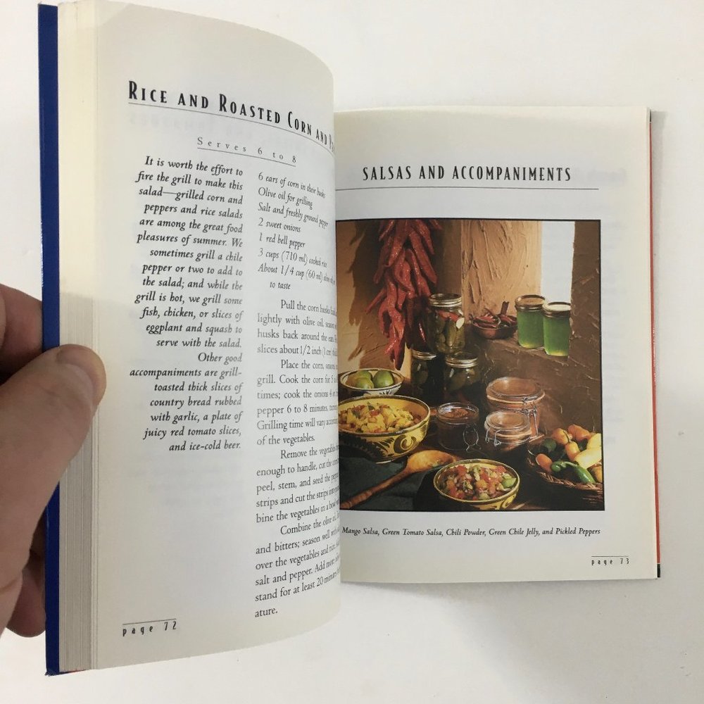 The Chile Pepper Book A Fiesta of Fiery Flavorful Recipes Paperback Cook Book - Picture 3 of 4